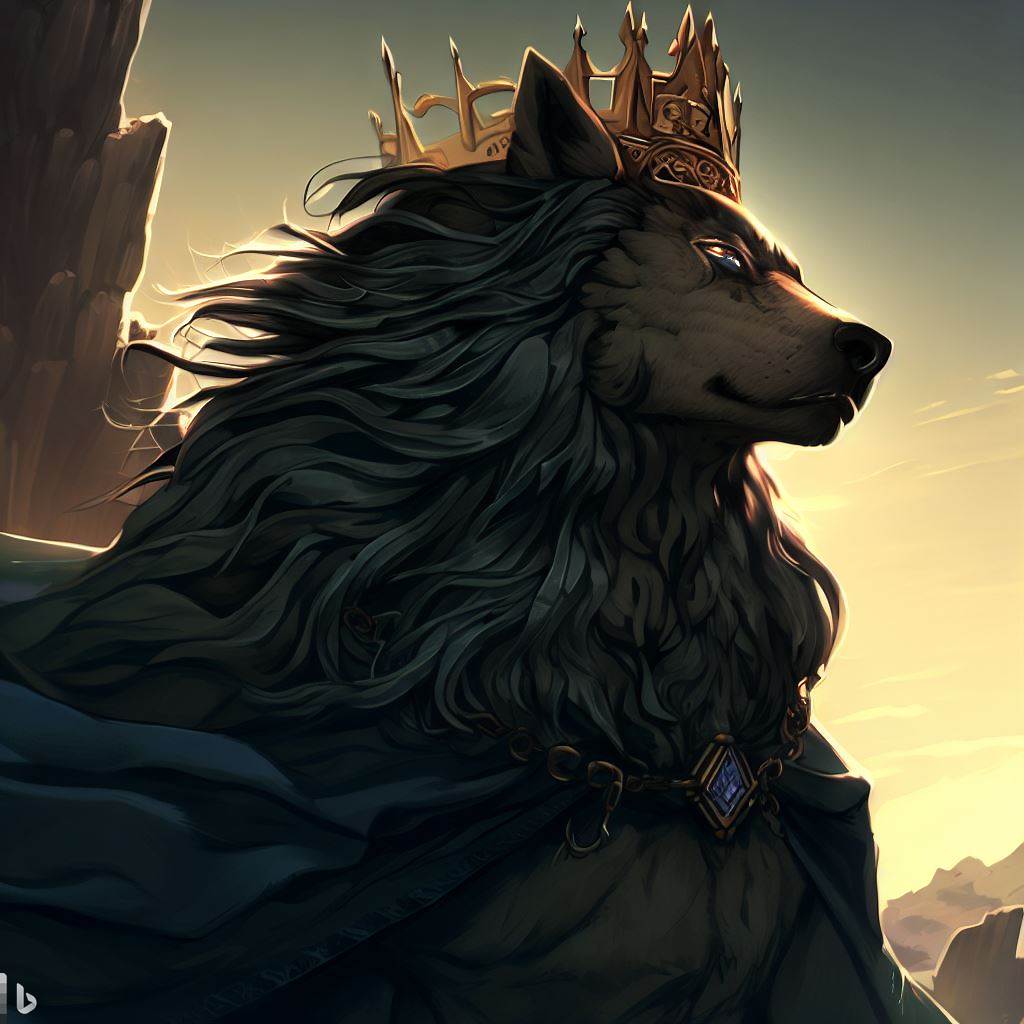 Lyacon the king of Arcadia becomes werewolf huge werewolf in greek mythology