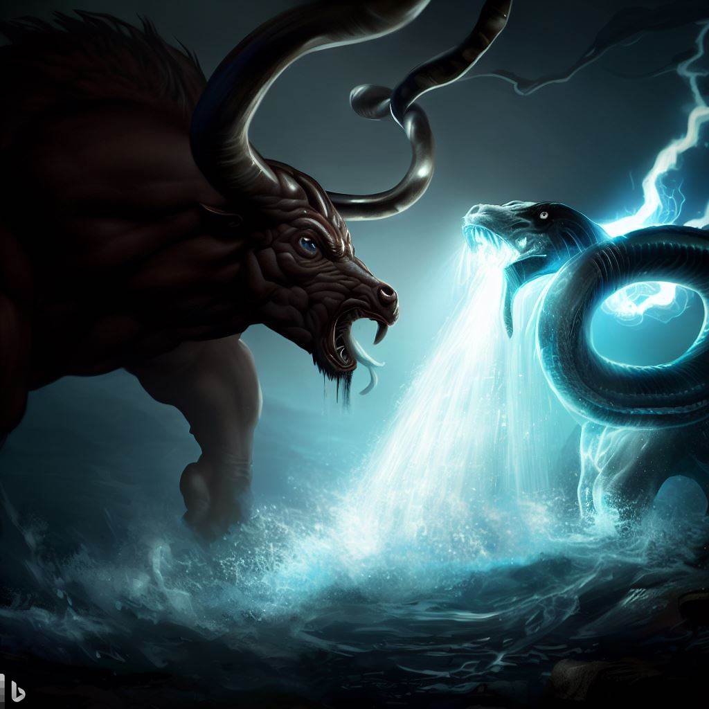 Greek mythology battle minotaur vs hydra mythical creatures battle who would would win