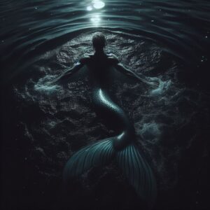 picture of merman art showing fantasy of merman