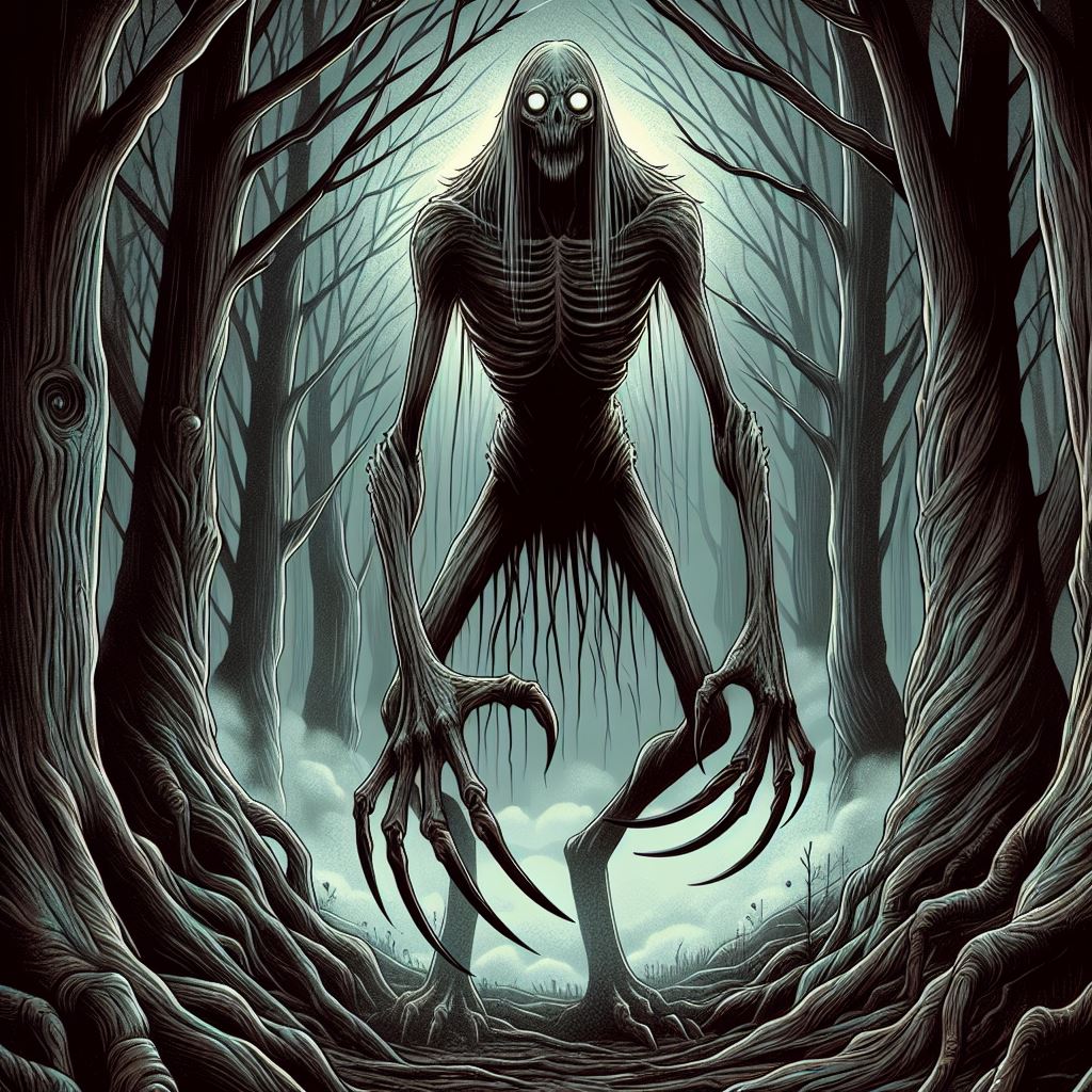 the rake monster photo humanoid bipedal cryptid sighted in Northeast US